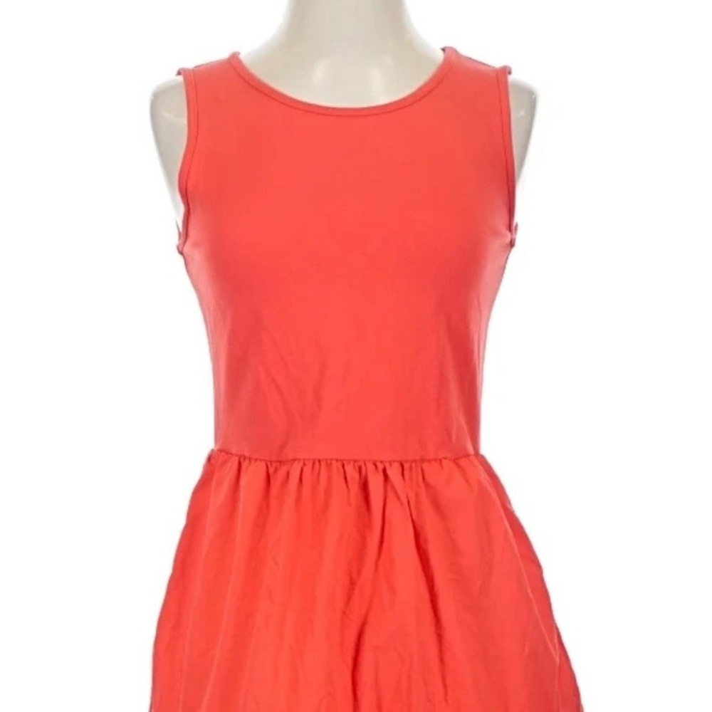 Cynthia Rowley Vibrant Coral Mini Dress